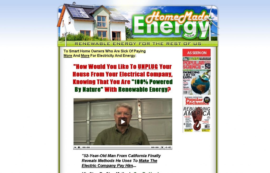 Home Made Energy Review